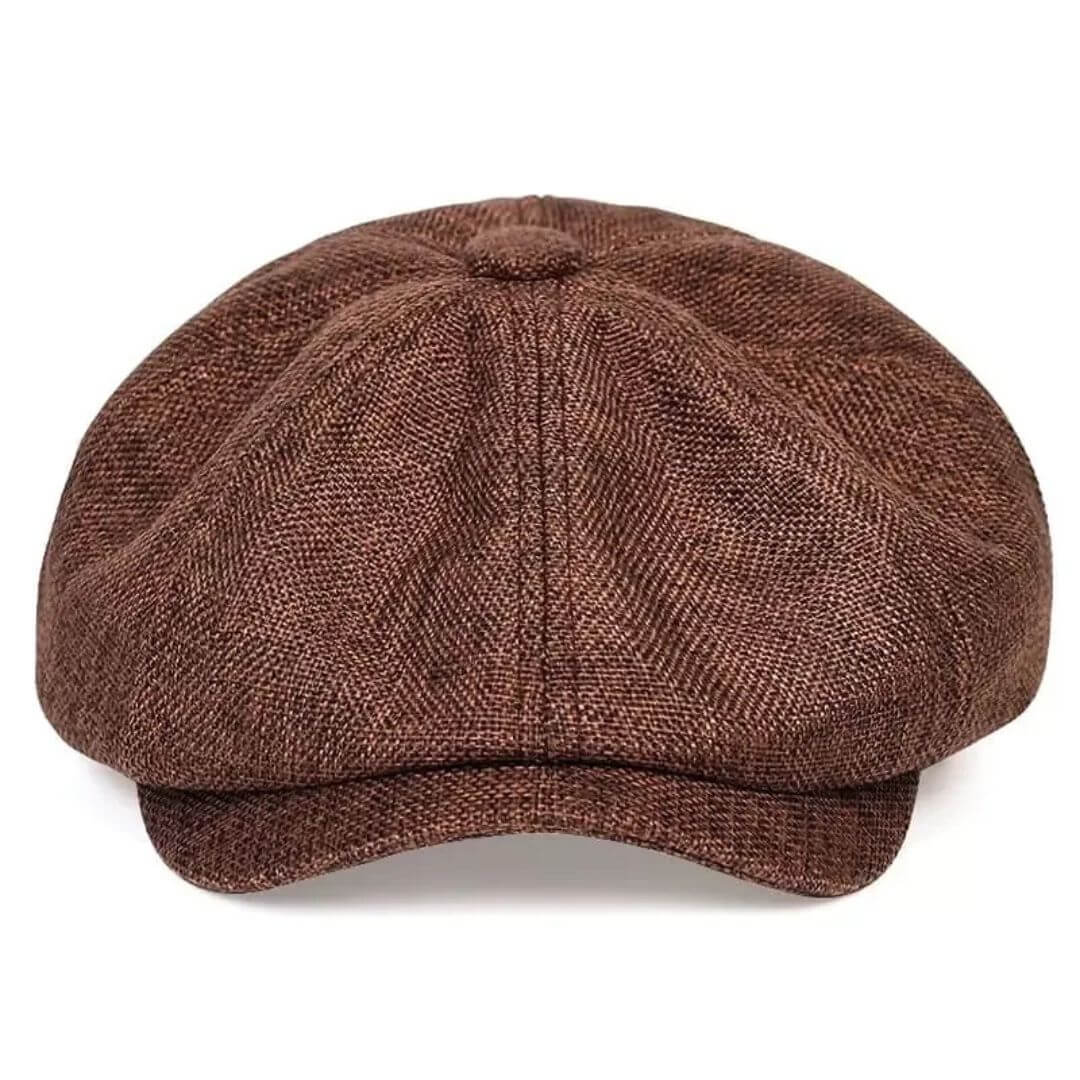 Textured Newsboy Cap | ADELAIDE