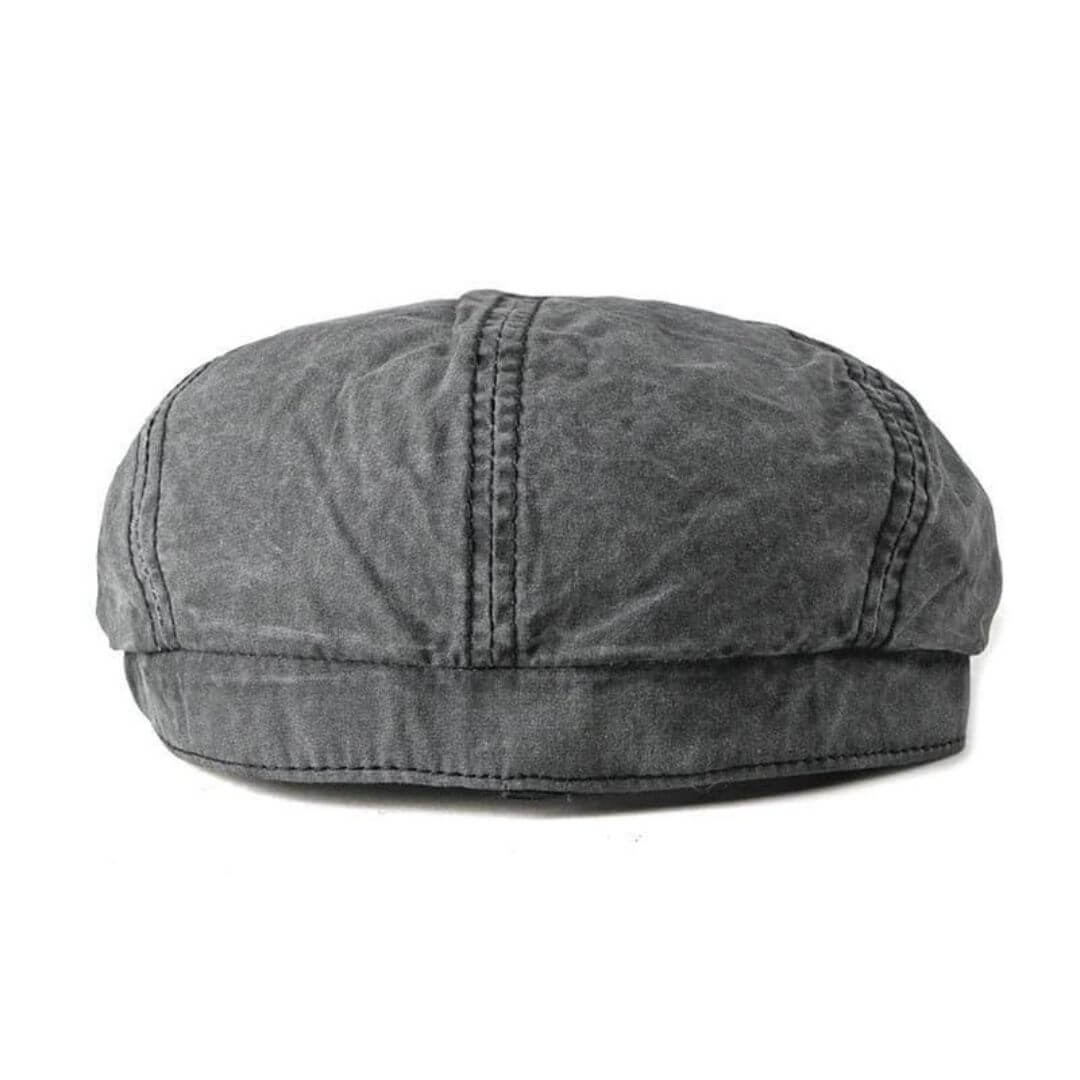 Washed Cotton Newsboy Cap | MILDURA