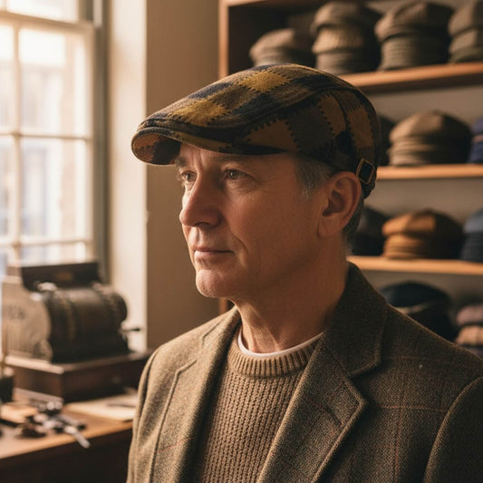 Plaid Flat Cap | BROKEN HILL