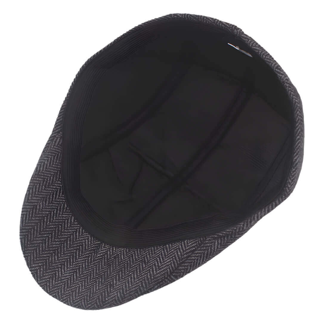 Herringbone Cotton Blend Cap | VICTOR HARBOR