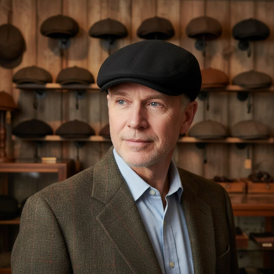 Wool Blend Flat Cap | DANDENONG
