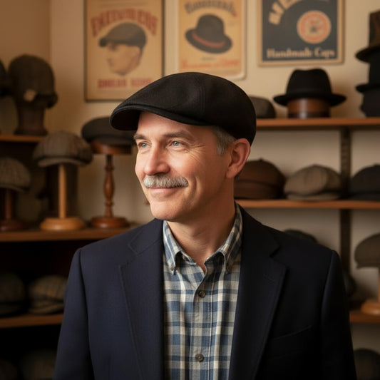 Weave Flat Cap | BALLARAT
