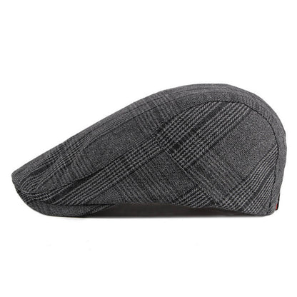 Plaid Flat Cap | PORT LINCOLN