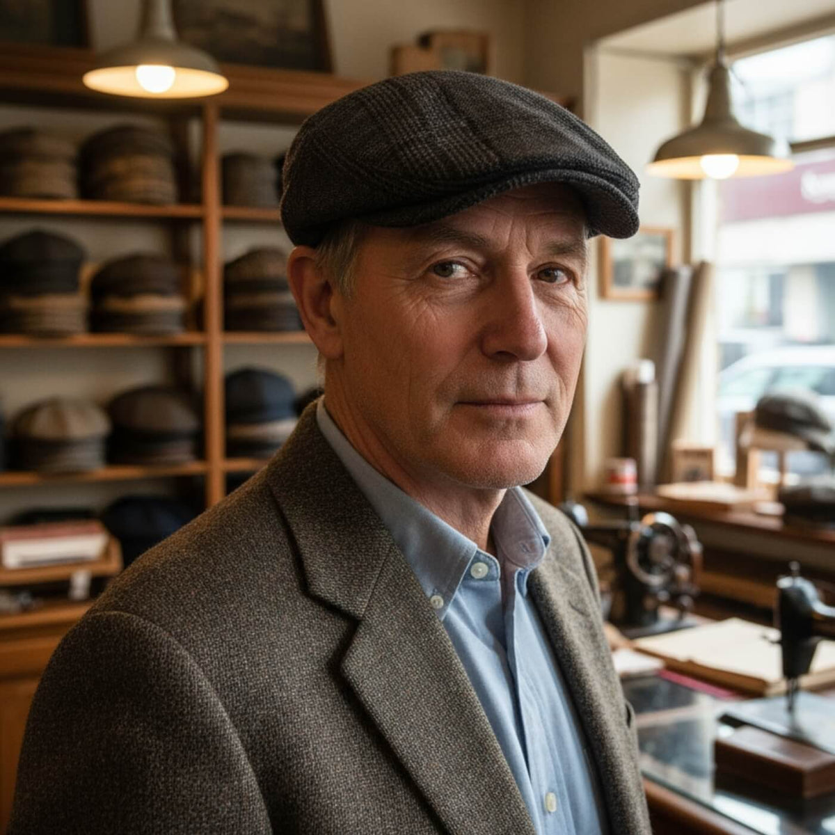 Plaid Flat Cap | PORT LINCOLN