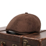Suede Newsboy Cap | CLARENCE