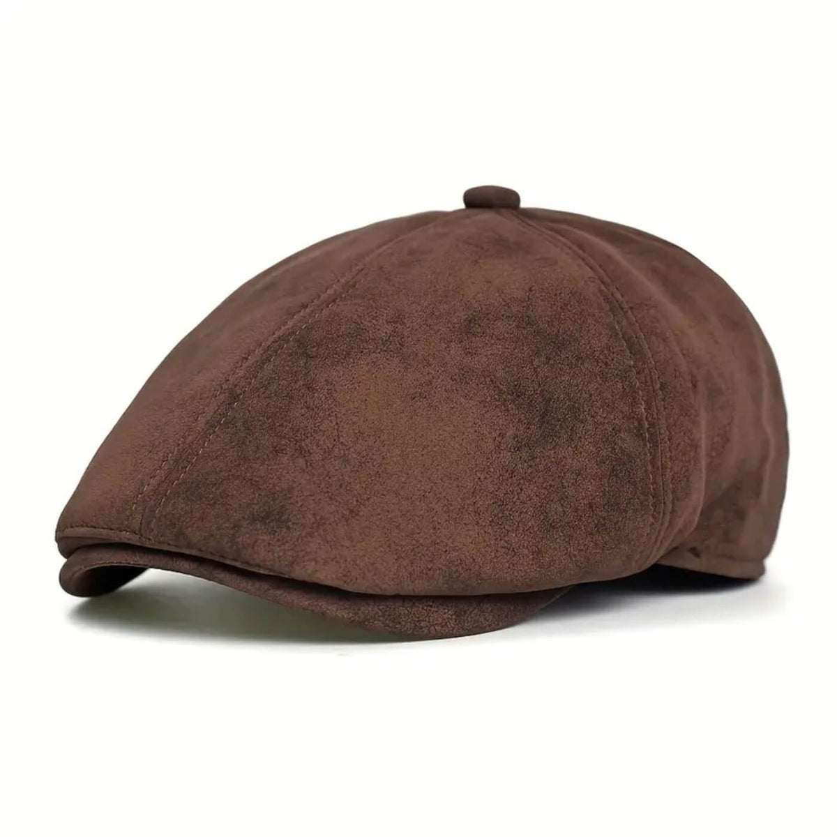 Suede Newsboy Cap | CLARENCE