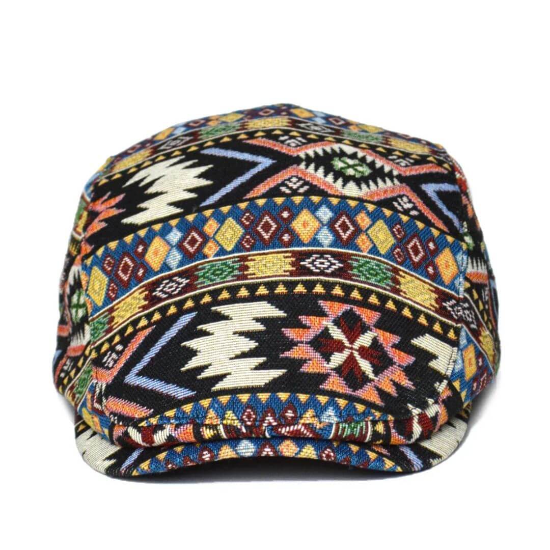 Patterned Flat Cap | FRANKSTON