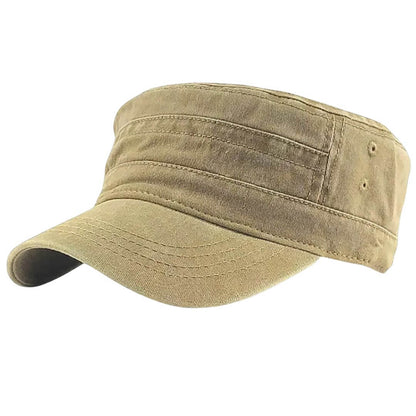 Washed Cotton Cadet Cap | HOBART