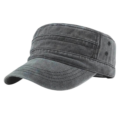 Washed Cotton Cadet Cap | HOBART