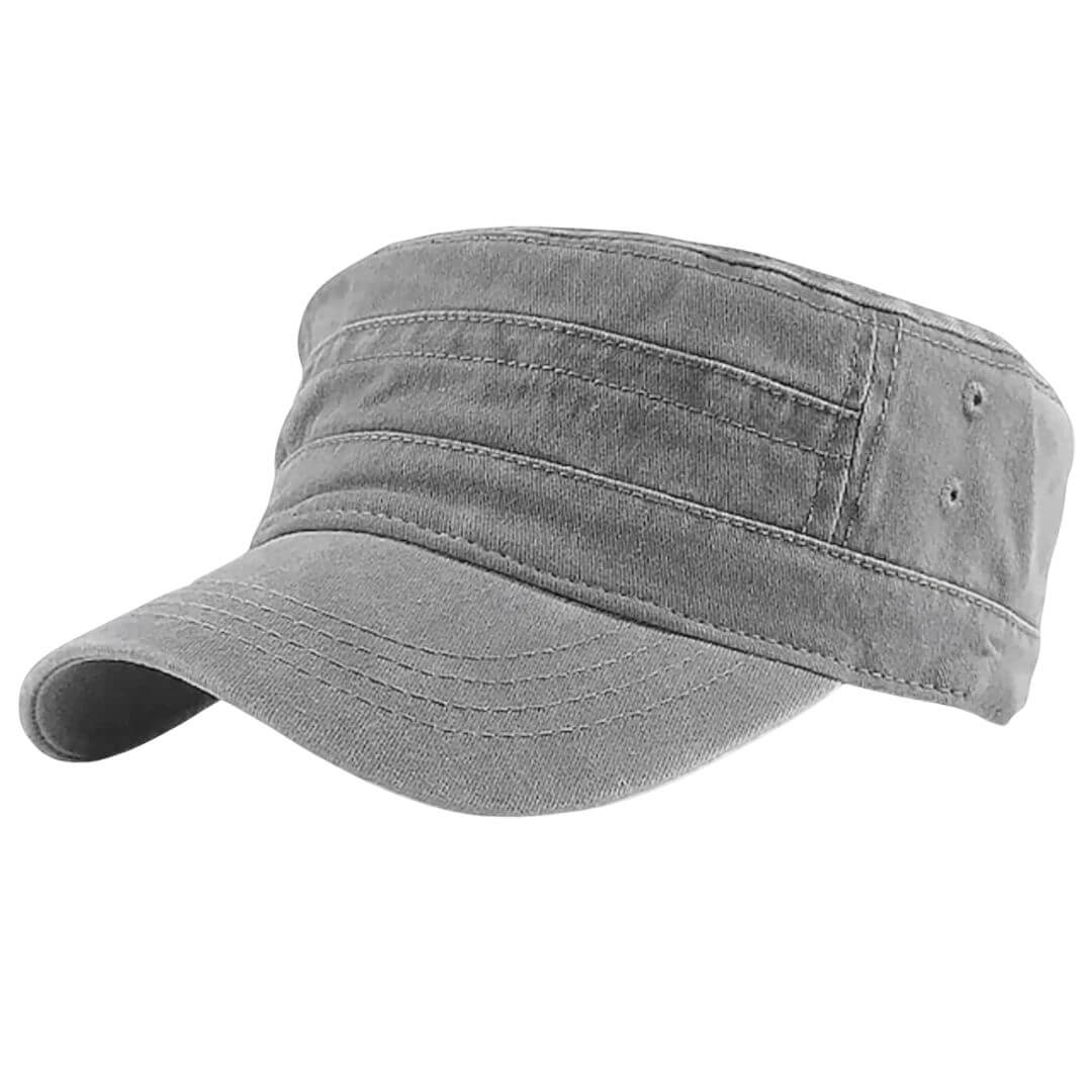 Washed Cotton Cadet Cap | HOBART