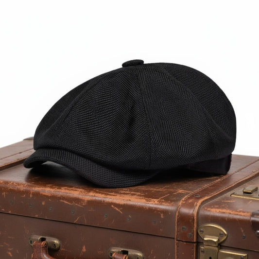 Textured Newsboy Cap | ADELAIDE