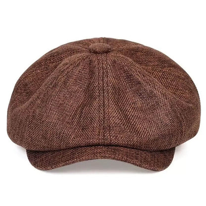 Textured Newsboy Cap | ADELAIDE