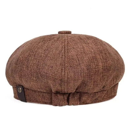 Textured Newsboy Cap | ADELAIDE