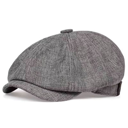 Textured Newsboy Cap | ADELAIDE
