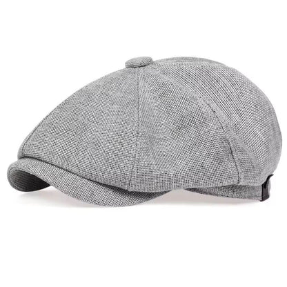 Textured Newsboy Cap | ADELAIDE