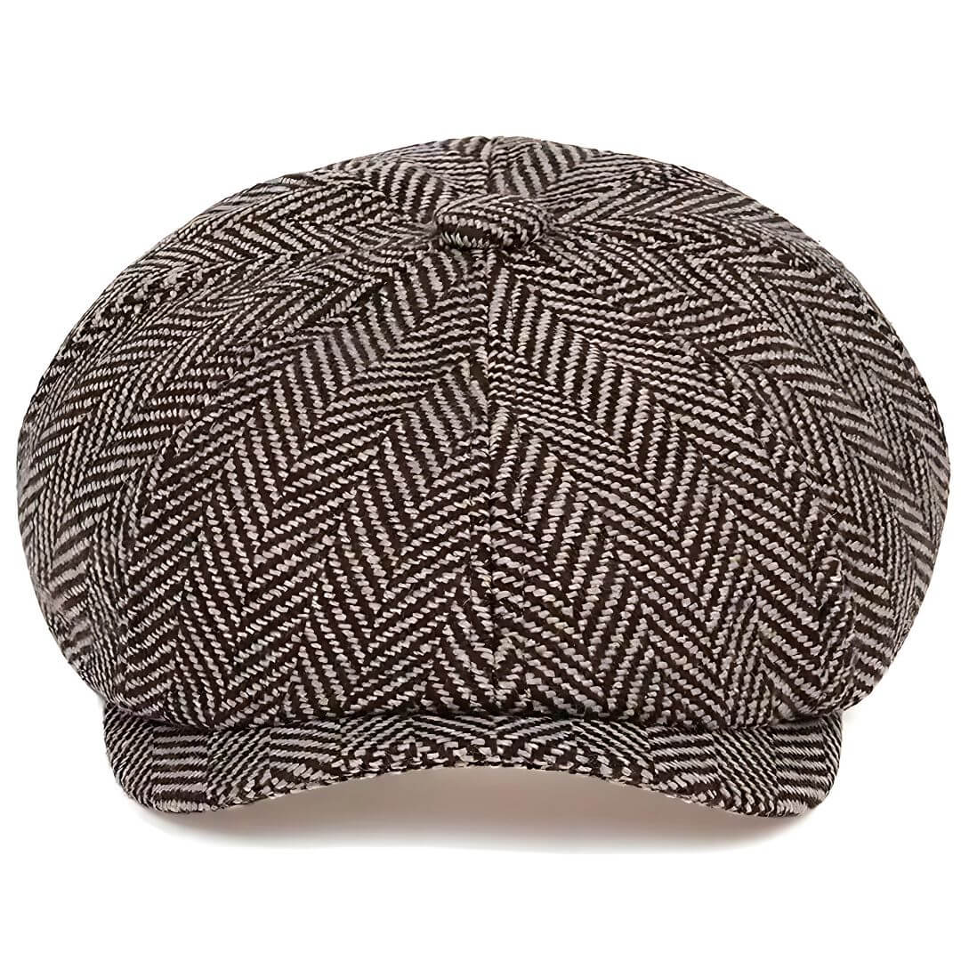 Herringbone Wool Blend Cap | MELBOURNE