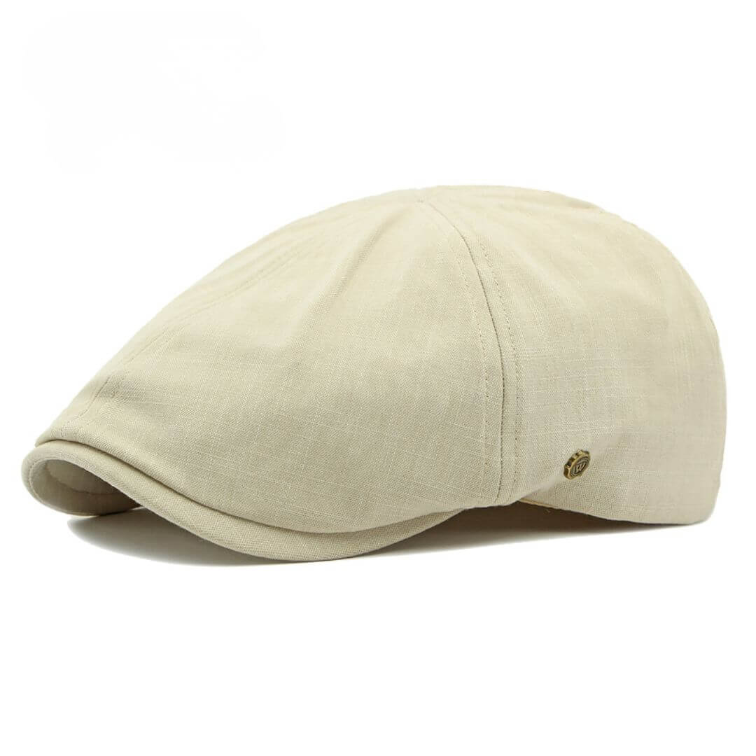 Brushed Cotton Flat Cap | MARYBOROUGH