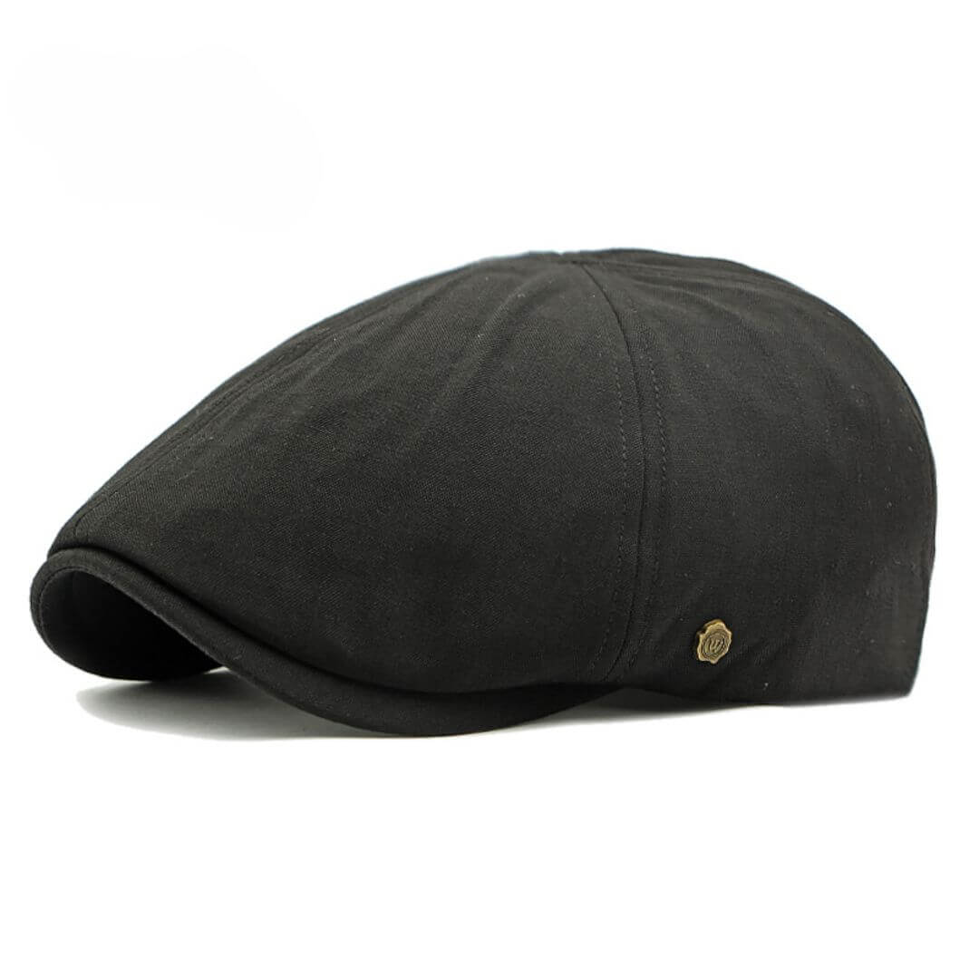 Brushed Cotton Flat Cap | MARYBOROUGH