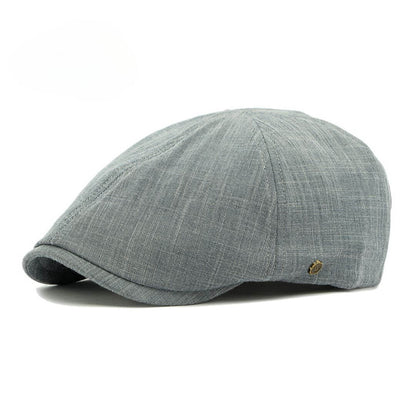Brushed Cotton Flat Cap | MARYBOROUGH