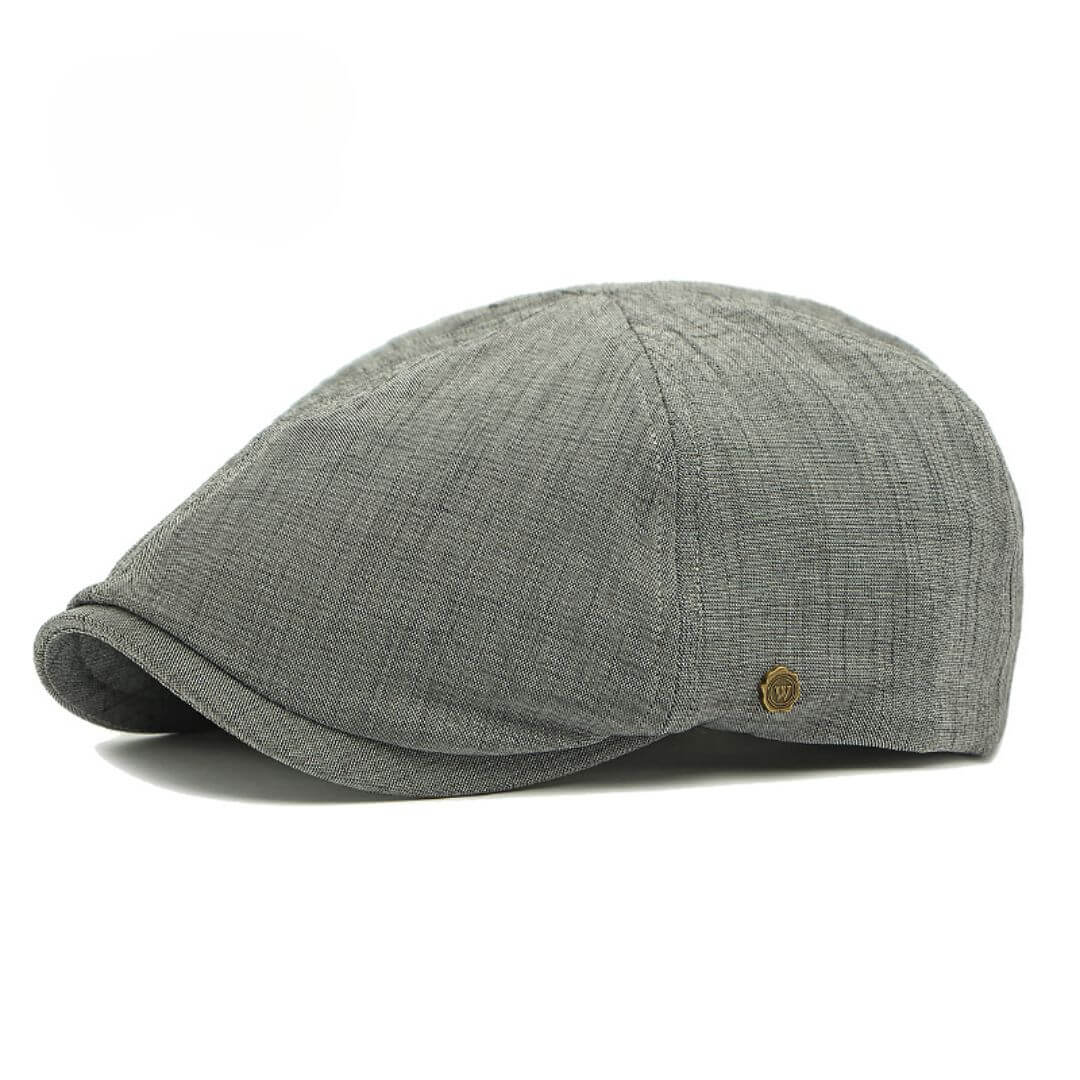 Brushed Cotton Flat Cap | MARYBOROUGH