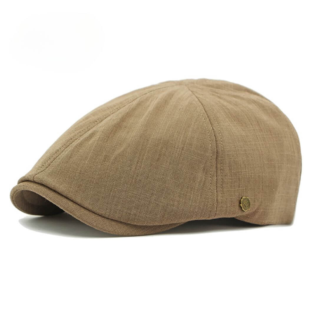 Brushed Cotton Flat Cap | MARYBOROUGH