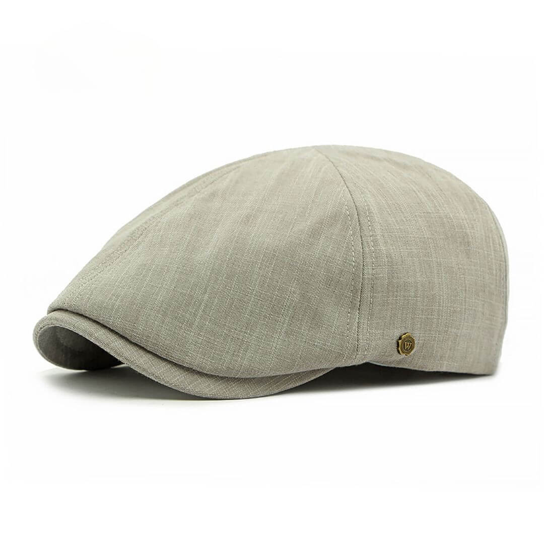Brushed Cotton Flat Cap | MARYBOROUGH
