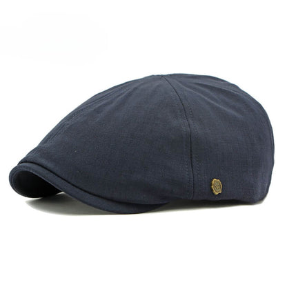 Brushed Cotton Flat Cap | MARYBOROUGH