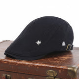 Structured Cotton Flat Cap | ARMIDALE