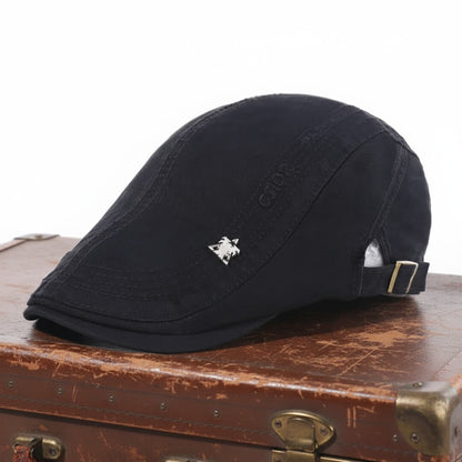 Structured Cotton Flat Cap | ARMIDALE