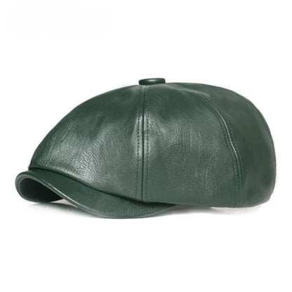 Leather Flat Cap | ARARAT