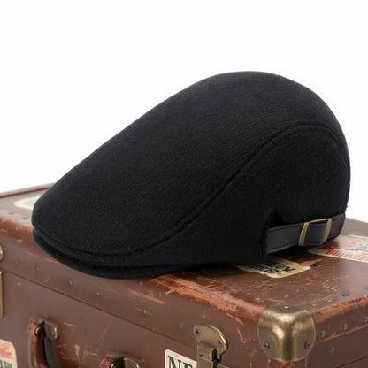Wool-Blend Flat Cap | ALBURY