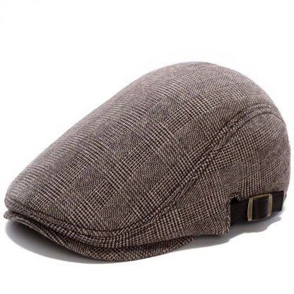 Wool-Blend Flat Cap | ALBURY