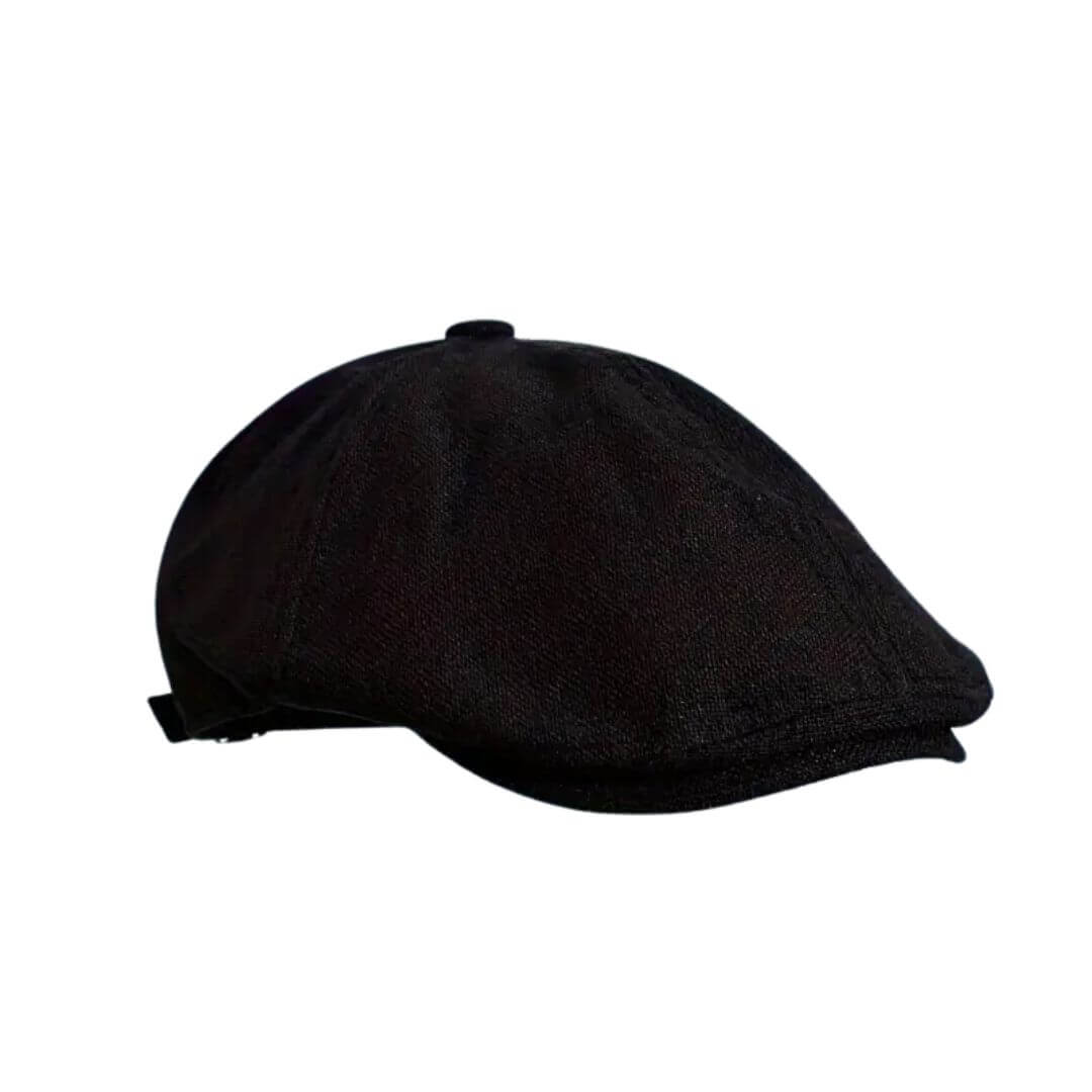 Linen Blend Flat Cap | PORT PIRIE