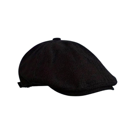 Linen Blend Flat Cap | PORT PIRIE