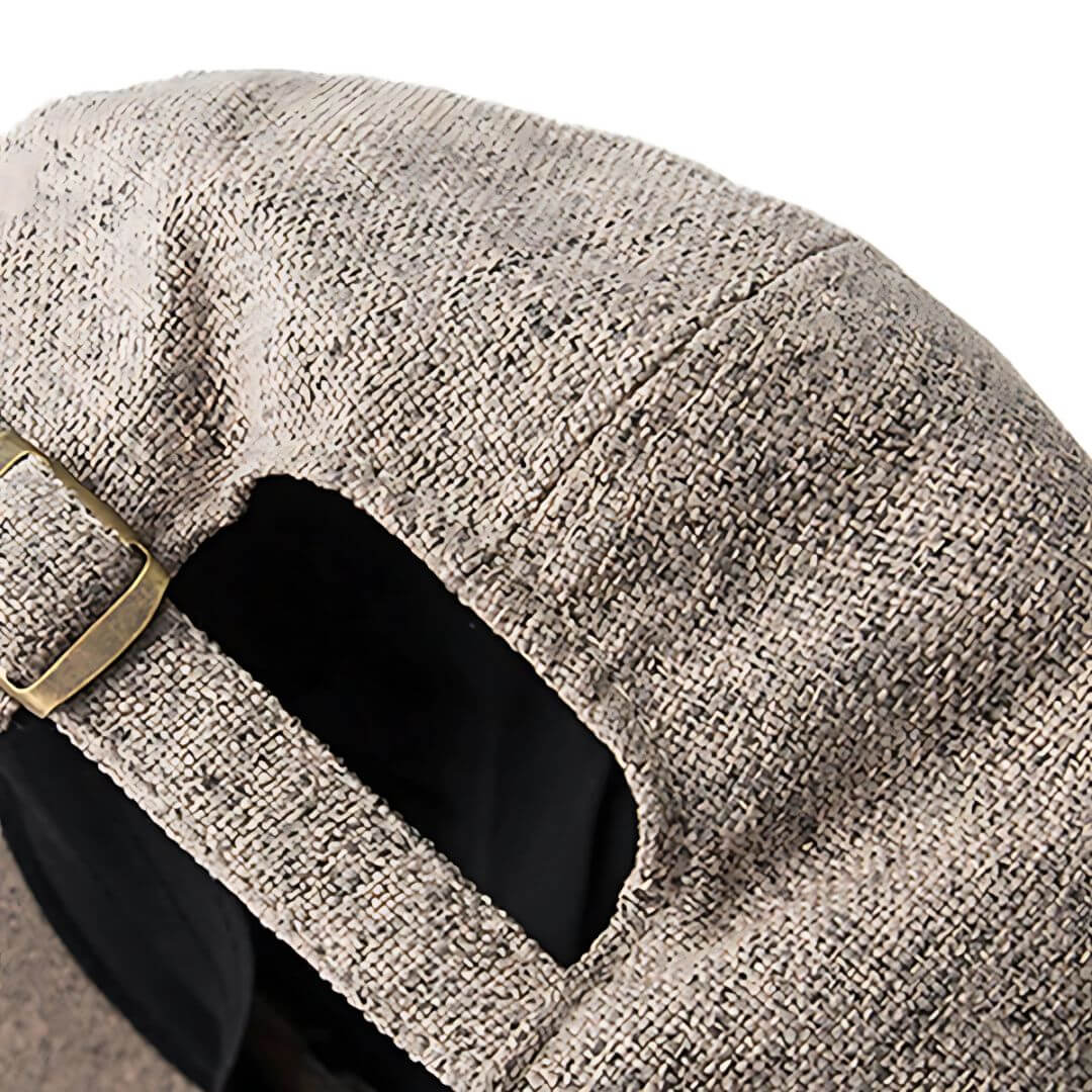 Linen Cotton Flat Cap | SALE
