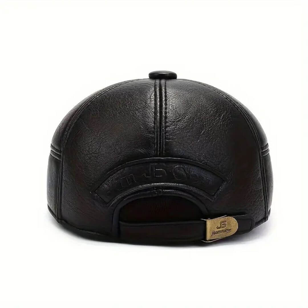 Leather Flat Cap | MAITLAND