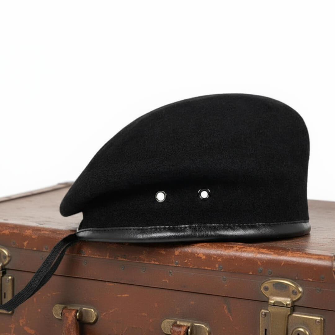 Wool Blend Military Beret | BUNDABERG
