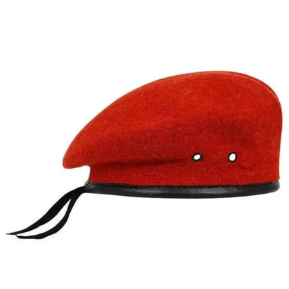 Wool Blend Military Beret | BUNDABERG