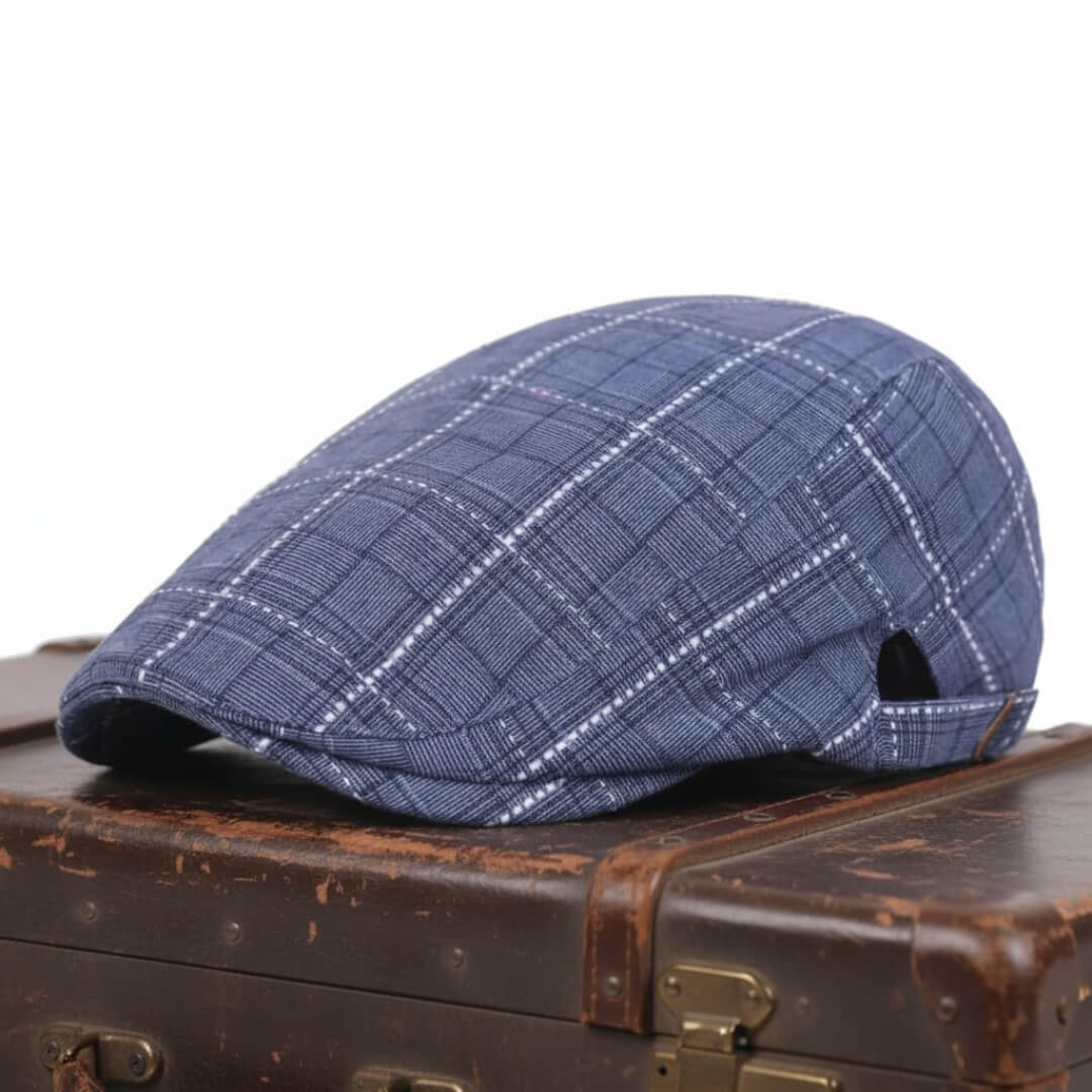 Plaid Fabric Ivy Cap | WHYALLA