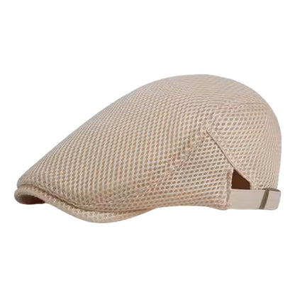Mesh Acrylic Flat Cap | GRIFFITH
