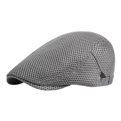 Mesh Acrylic Flat Cap | GRIFFITH