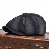 Denim Newsboy Cap | MOUNT GAMBIER