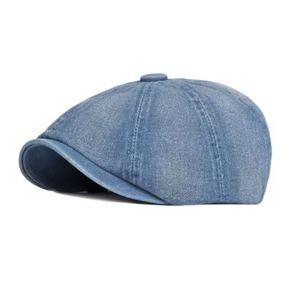 Denim Newsboy Cap | MOUNT GAMBIER
