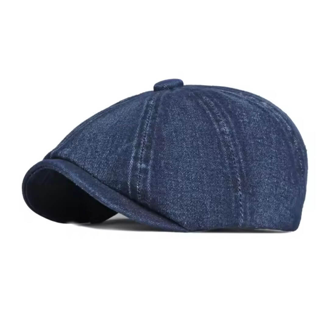 Denim Newsboy Cap | MOUNT GAMBIER