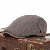 Wool Herringbone Flat Cap | SYDNEY