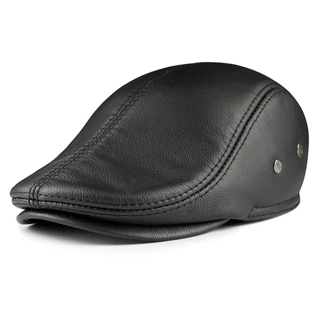Leather Ivy Cap | MACKAY