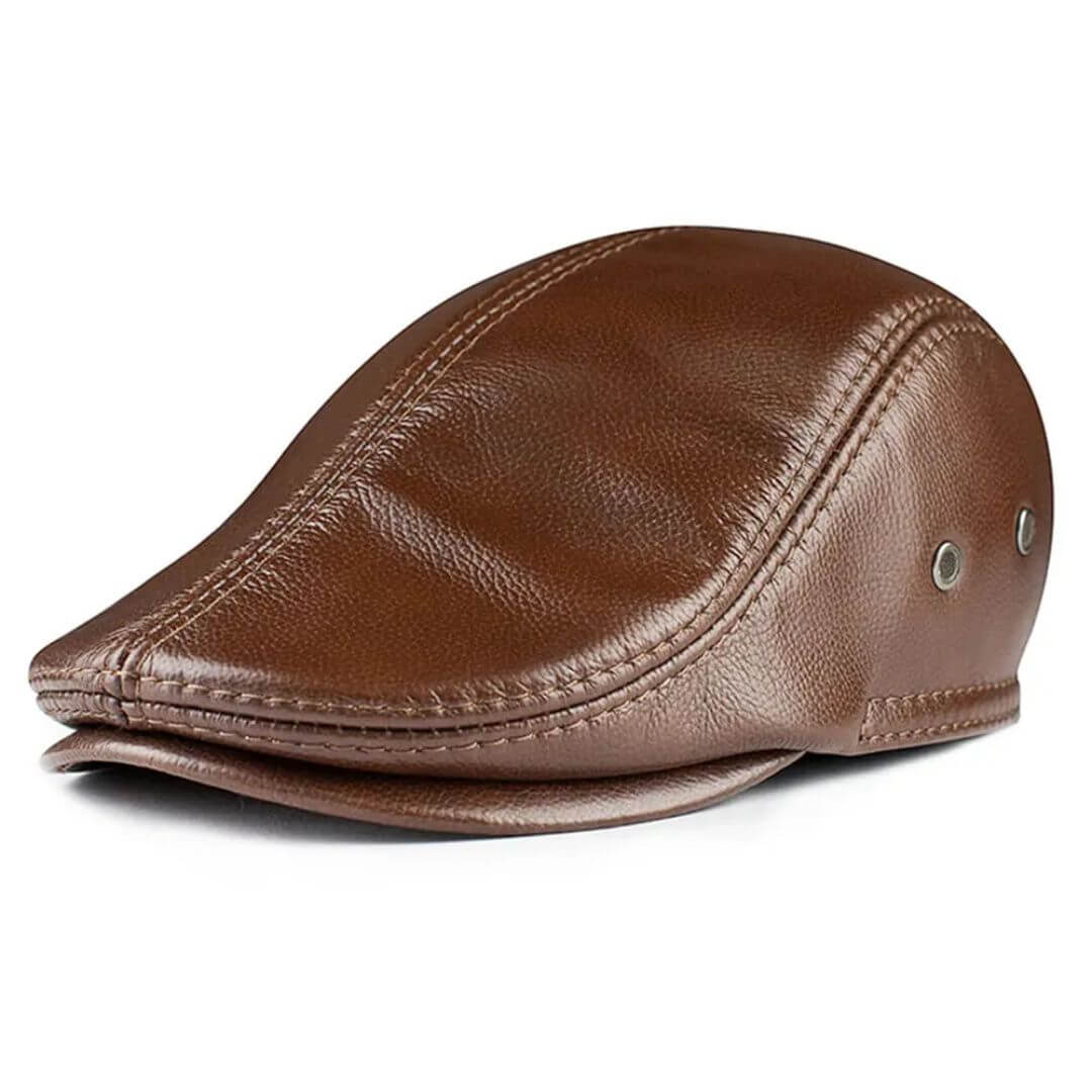 Leather Ivy Cap | MACKAY