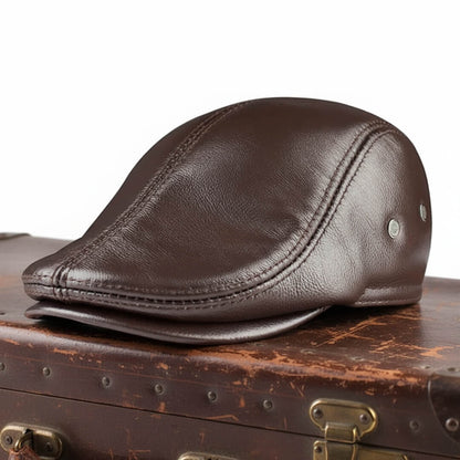 Leather Ivy Cap | MACKAY