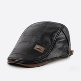 Vegan Leather Flat Cap | CAMPBELLTOWN