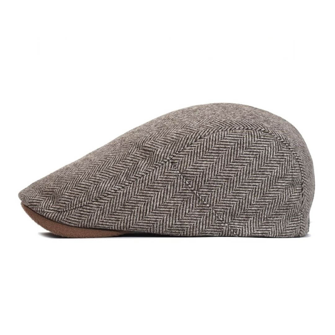 Wool Herringbone Ivy Cap | DARWIN